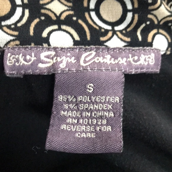 SUZIE COUTURE Womens Short Sleeved Top Vest Blouse Combo-Size S - Picture 7 of 7